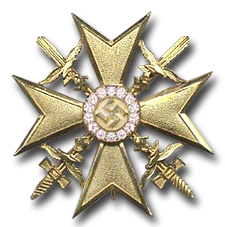 Золотой Испанский Крест с бриллиантами