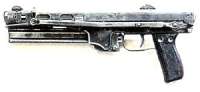 Пистолет-пулемет ТКБ-486 со сложенным магазином
